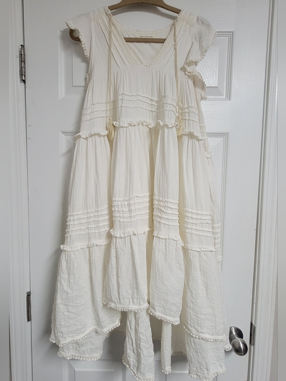 Spell & The Gypsy Collective Hanalei Midi Boho Dress Size Small. - Picture 6 of 16